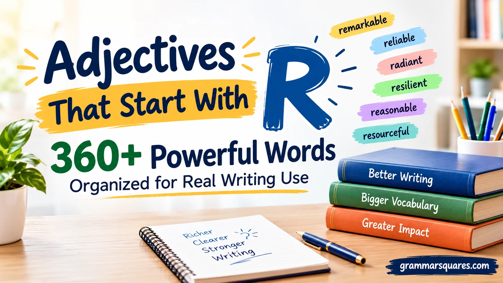 Adjectives That Start With R