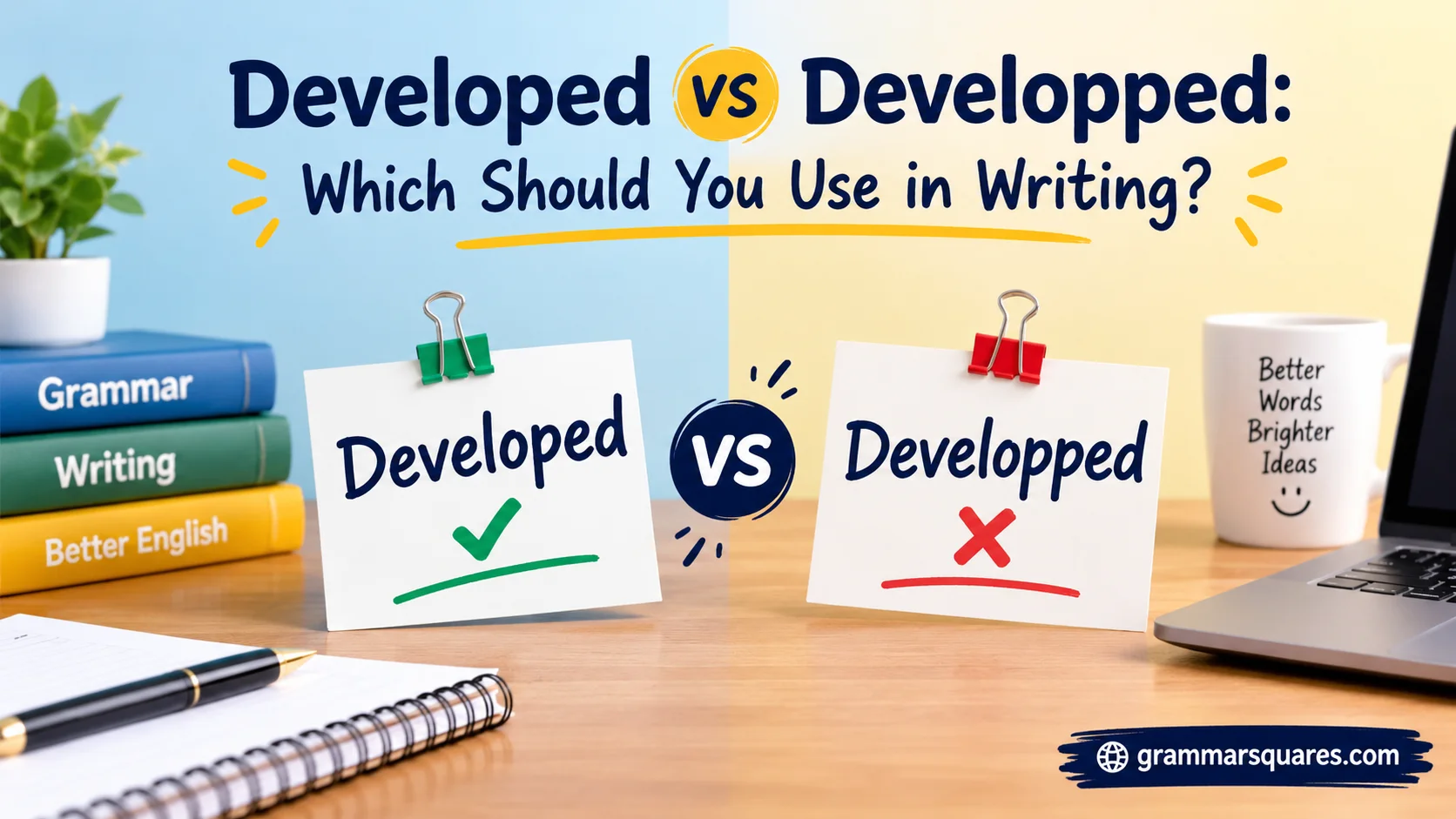 Developed vs Developped: Which Should You Use in Writing