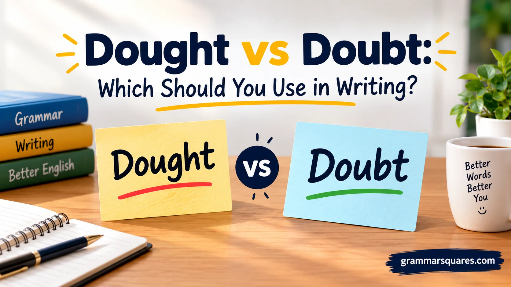Dought vs Doubt: Which Should You Use in Writing