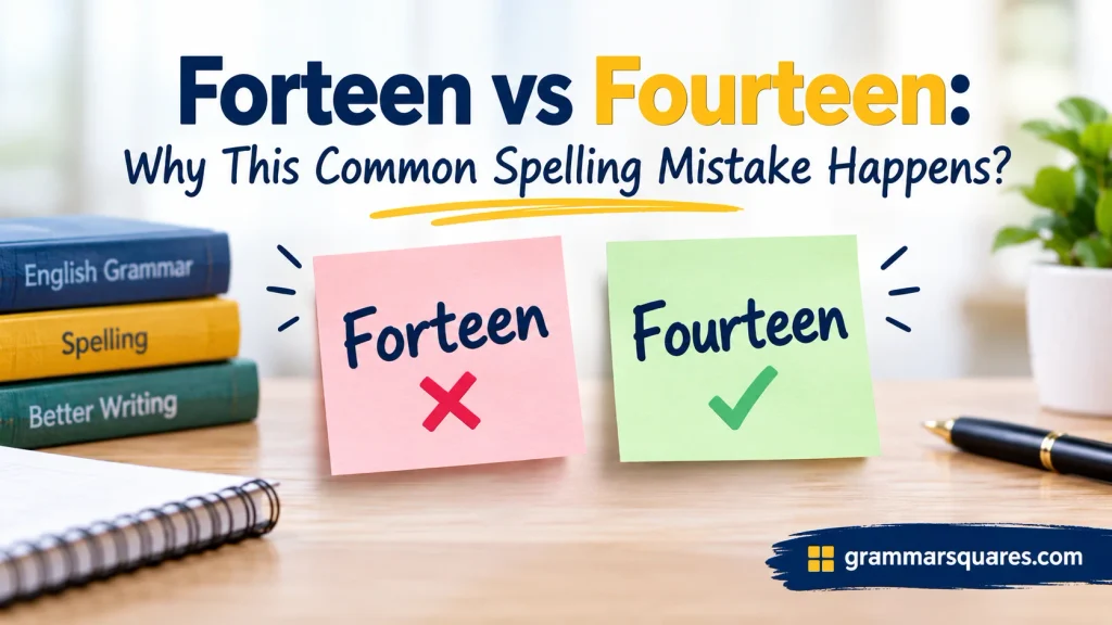 Forteen vs Fourteen: Why This Common Spelling Mistake Happens