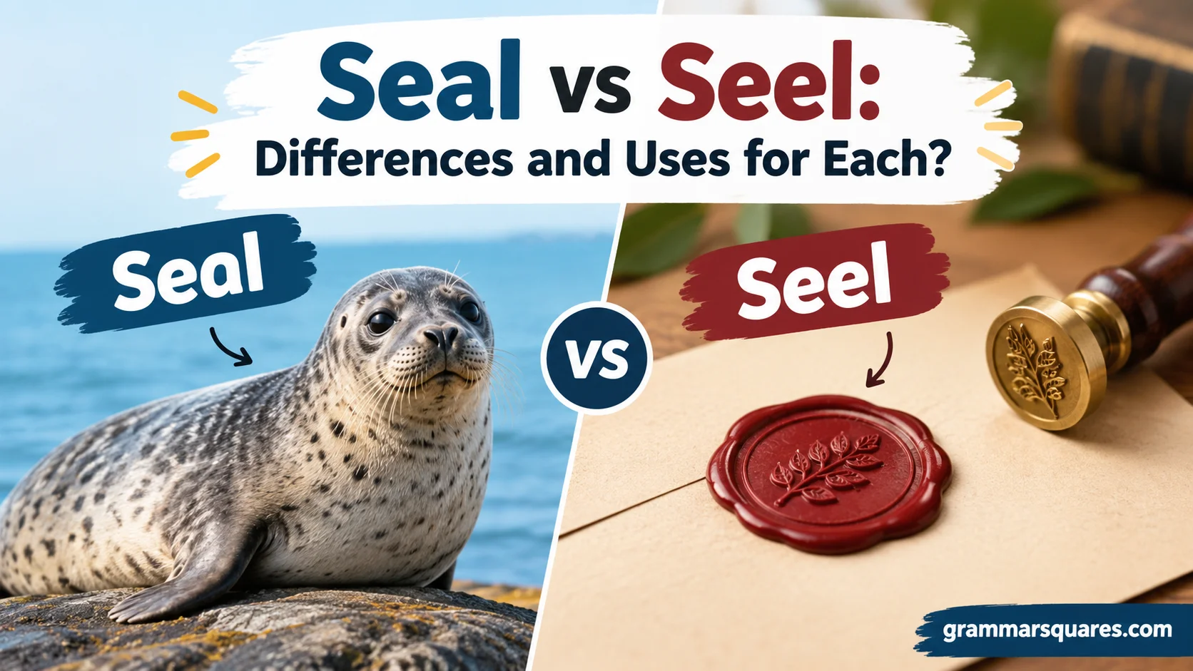 Seal vs Seel: Differences and Uses for Each