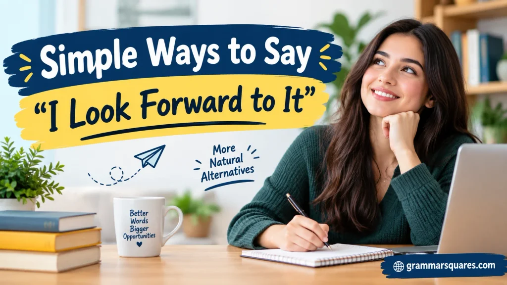 Simple Ways to Say “I Look Forward to It”