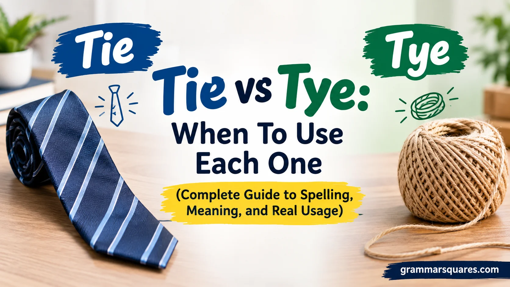 Tie vs Tye
